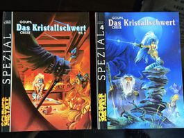 Schwer Metall Crisse: Das Kristallschwert, #1&2