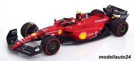 Ferrari F1-75 2nd GP Bahrain 2022 C.Sainz / BBR 1 :18