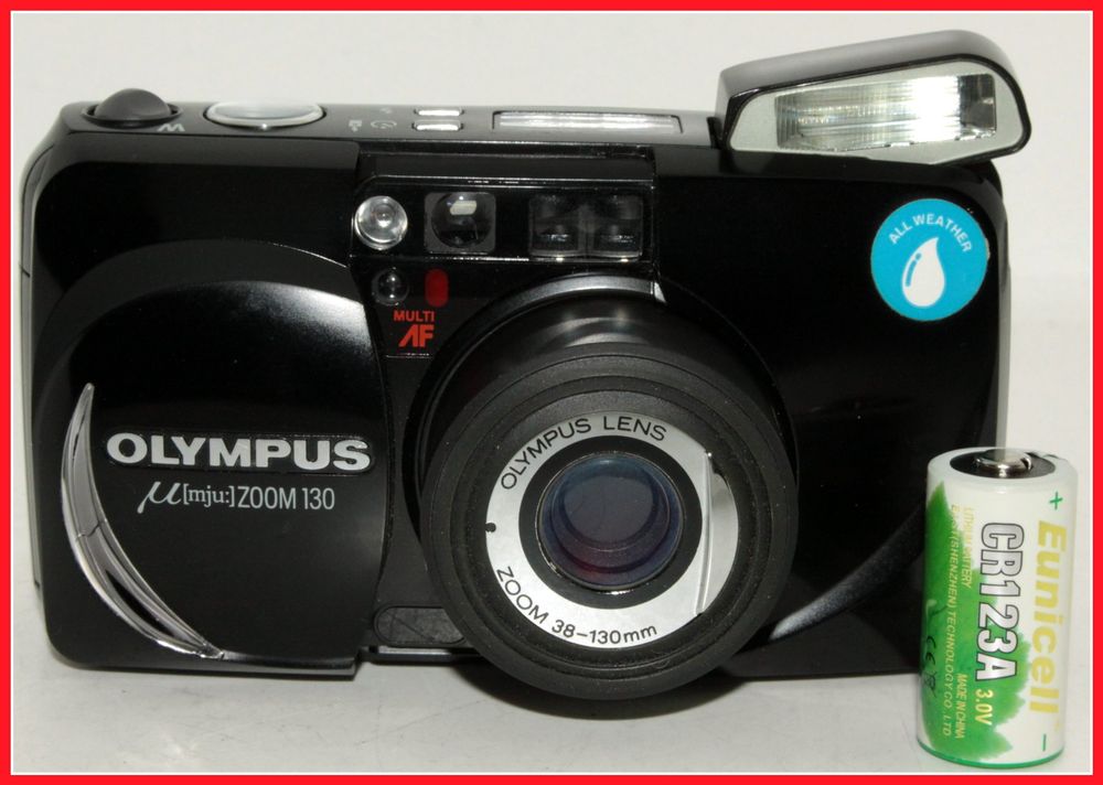 N-MINT& AllWork] OLYMPUS mju u Zoom 130 Point & Shoot
