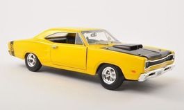 Dodge Coronet Super Bee 1969 gelb / schwarz       1:24