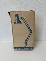 Vintage Klemmlampe aus Metall made in Denmark, Neuverpackt