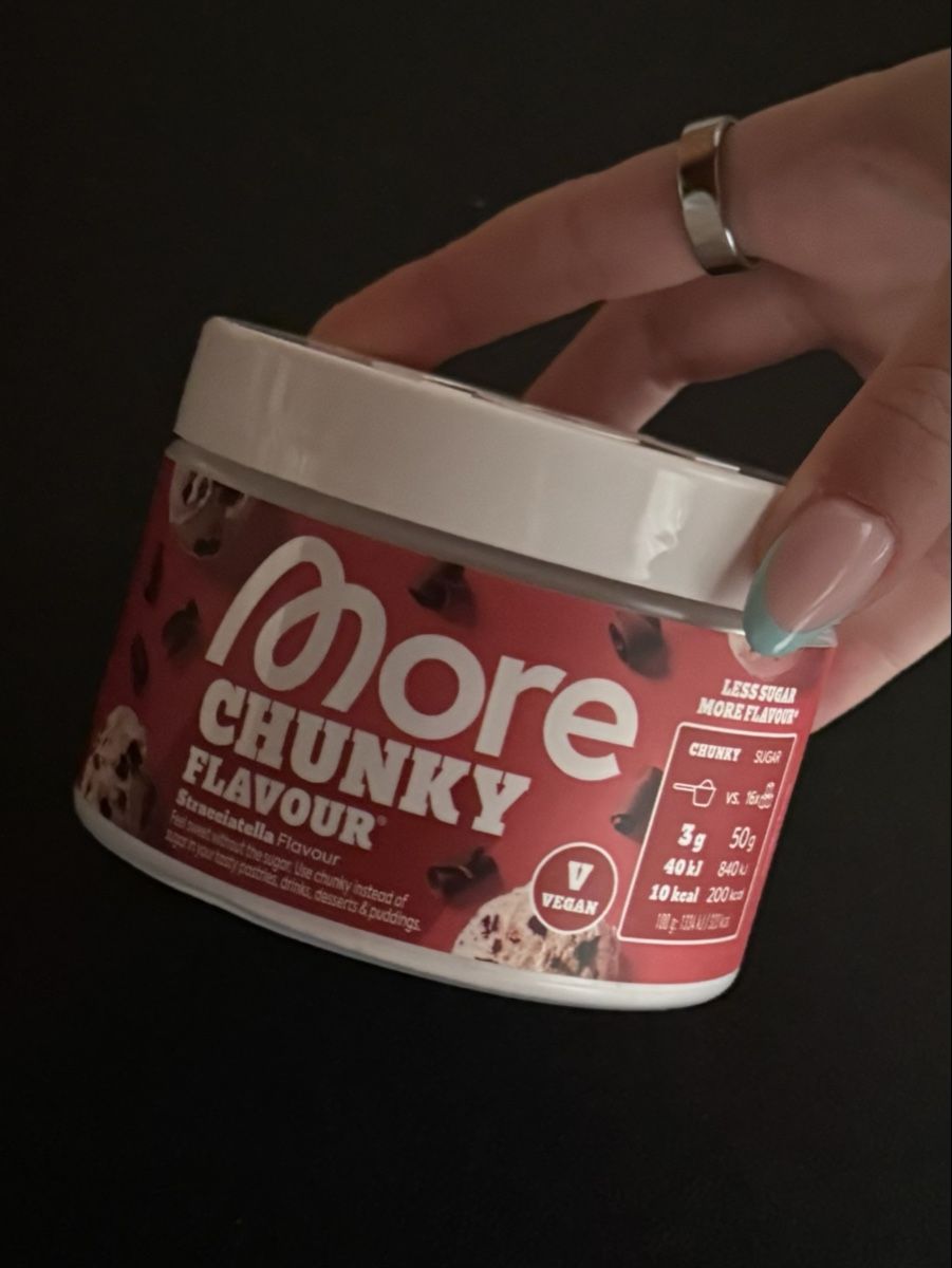 More Nutrition Lebensmittel & Spezialitäten: More Protein Chunky Flavour Stracciatella, wie neu! – Neu (gemäss Beschreibung) aus Tuggen von jess_gls06