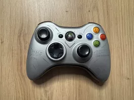 Xbox 360 Controller Halo Reach Edition Silber Gebraucht