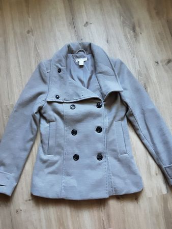 H&M Kurzmantel Damen Grösse 36 Beige