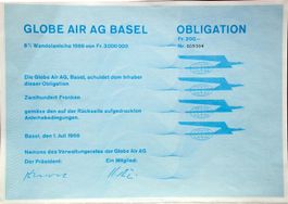 Globe Air AG, Basel - 1966