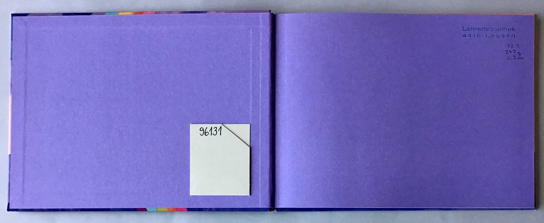 Bücher: Bilderbuch: Der Regenbogen - die Geschichte Noahs – Neu (gemäss Beschreibung) aus Bubendorf von  1