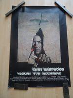 Original Filmplakat: Flucht von Alcatraz mit Clint Eastwood