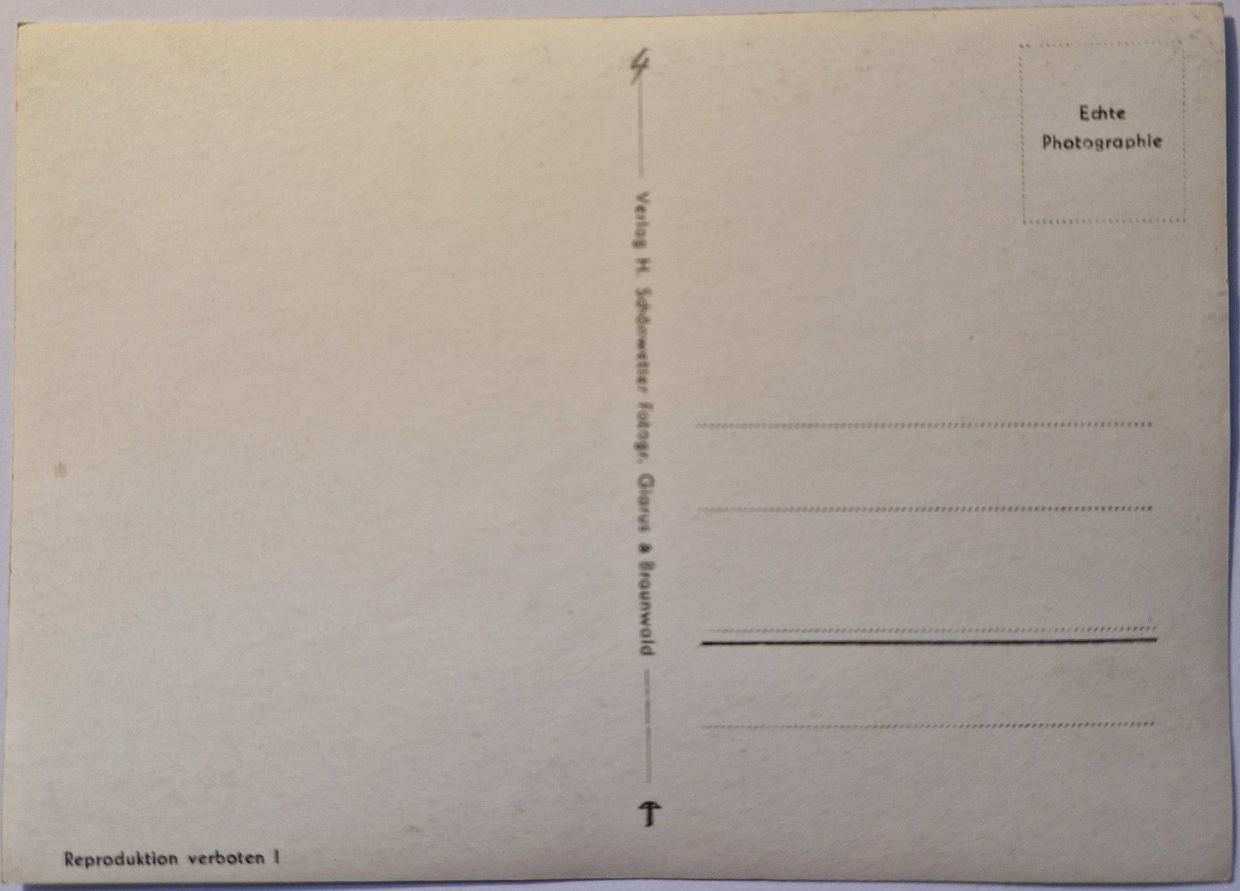 Cartoline postali: Bahnhof Glarus im Winter – Usato da Netstal venduto da Bambo0 2