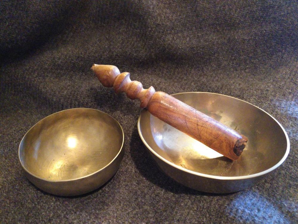 Ensemble De Bols Chantants Tibétains, De 8 Cm, Avec Maillet, Coussin Pour Bol Chantant Et Boîte Cadeau, Pour Méditation, Yoga, Méditation, Yoga Et Chakra