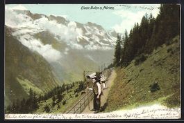 Mürren, Electr. Bahn n. Mürren, Mobile