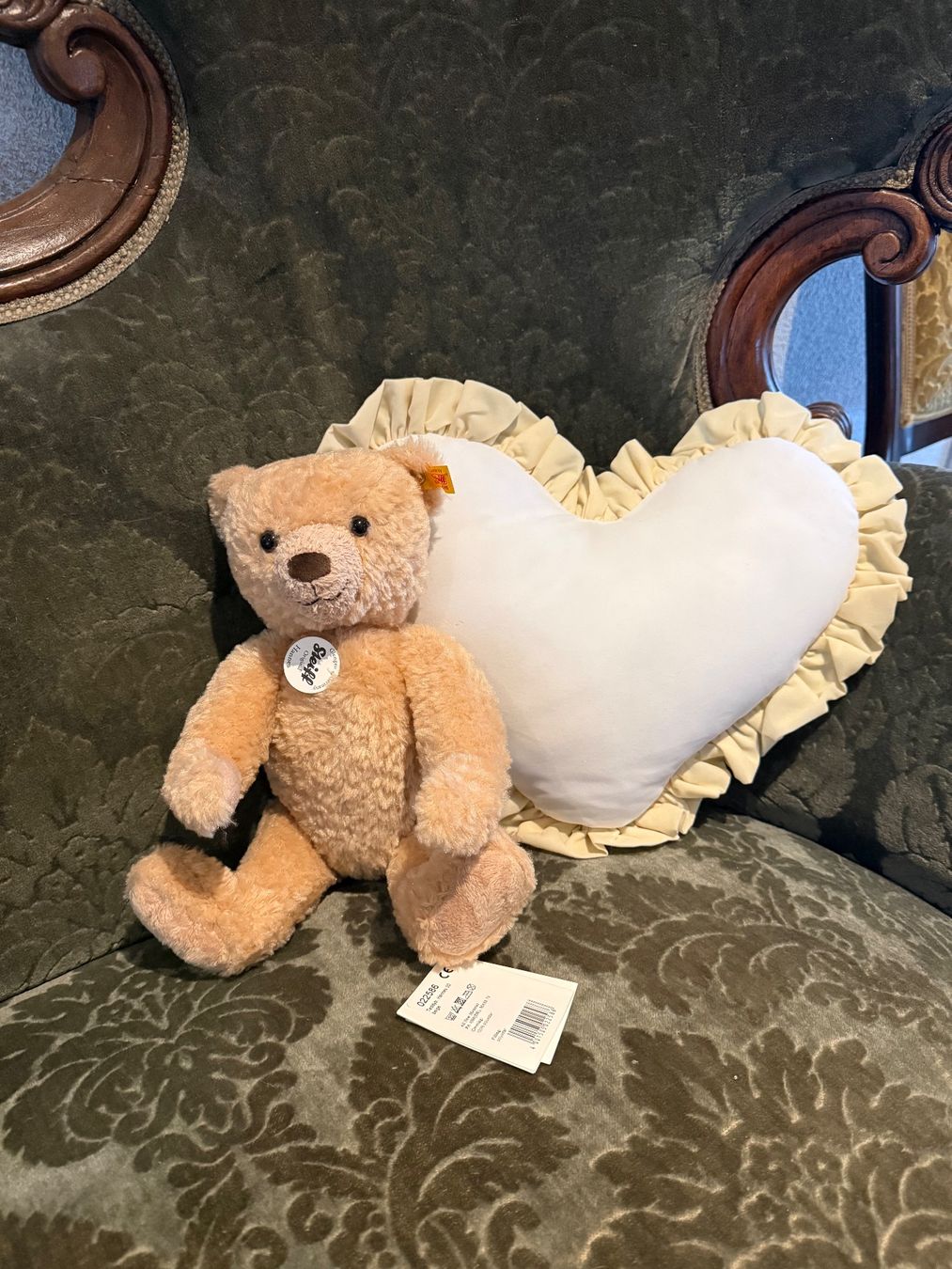 Steiff Giocattoli: Herziger Steiff Teddybär 🧸 – Nuovo e nell'imballaggio originale da Schaan venduto da chinchillali