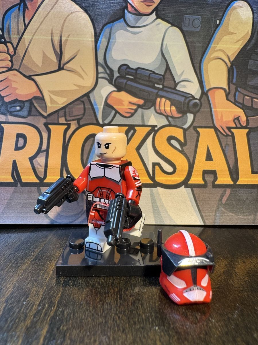 Star Wars Statuette: Star Wars Commander Fox coruscant Clone Trooper Lego-Komp. – Nuovo (secondo la descrizione) da Zufikon venduto da BrickSales 2