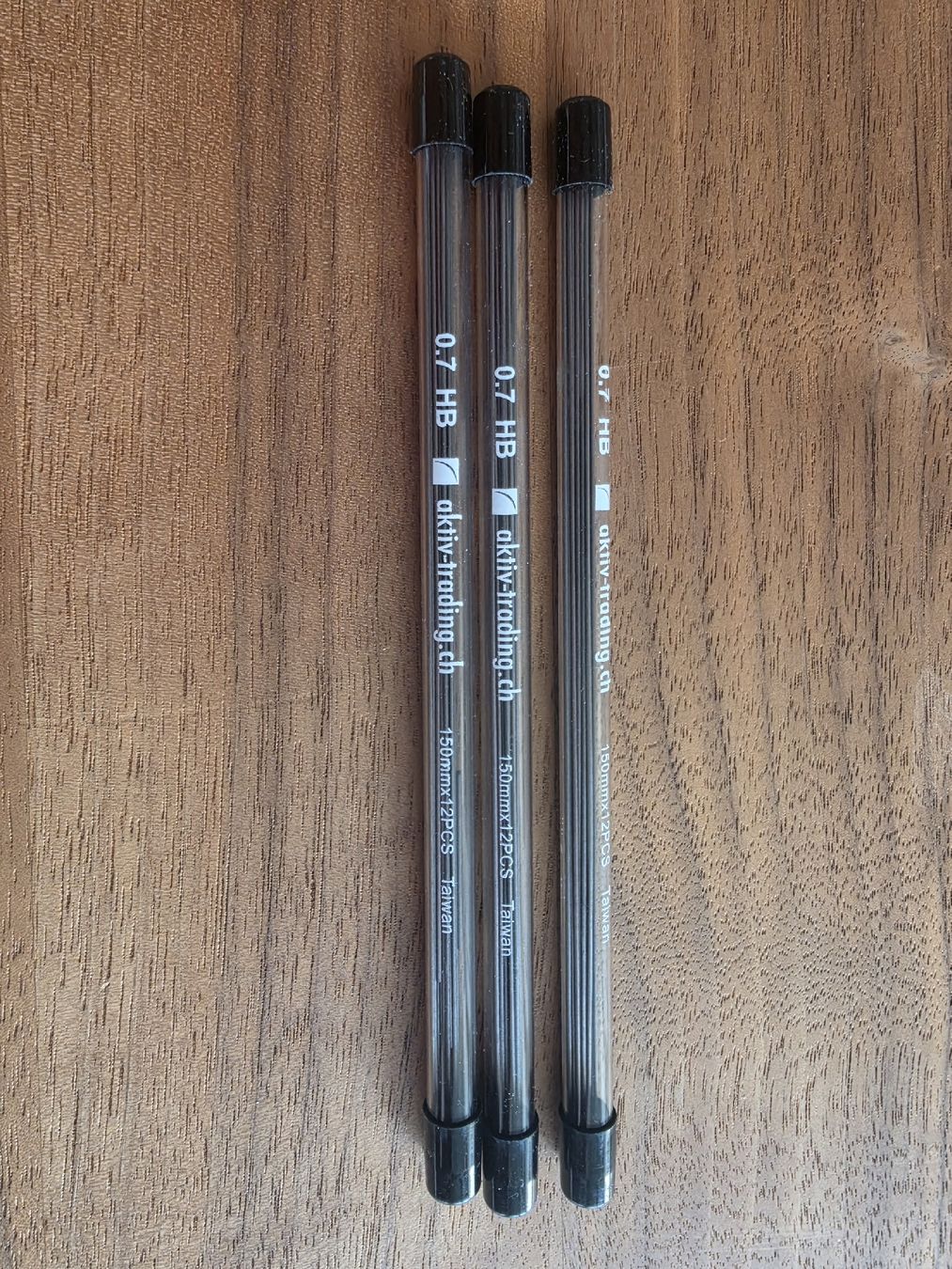 Bleistifte, Farbstifte & Kreide: Bleistift Minen 0.7 HB 150mm 3 Röhrli – Neu und originalverpackt aus Zürich von ZH-Vintage