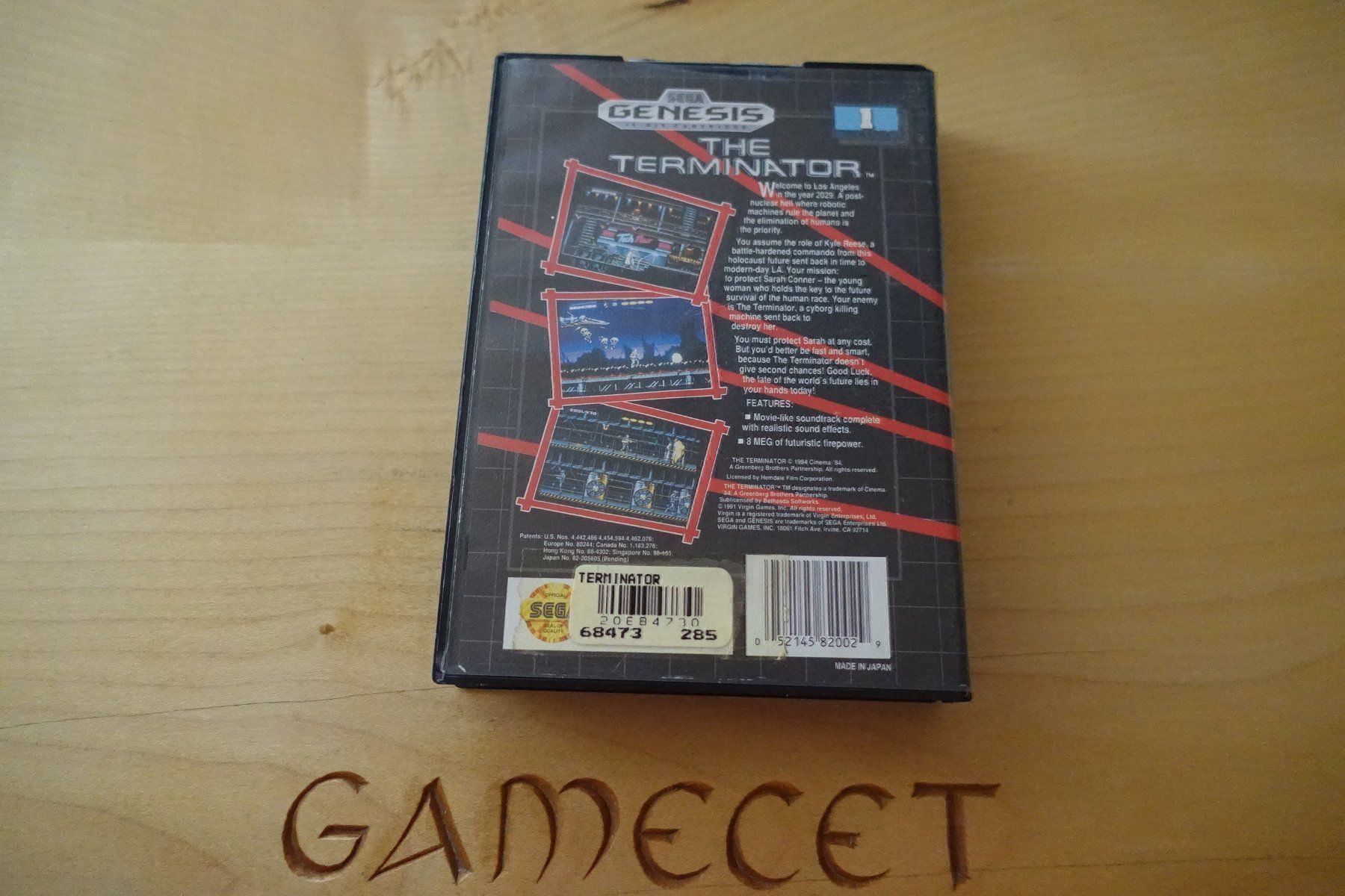 Sega Spiele: The Terminator - Genesis – Gebraucht aus Steinach von Gamecet 2