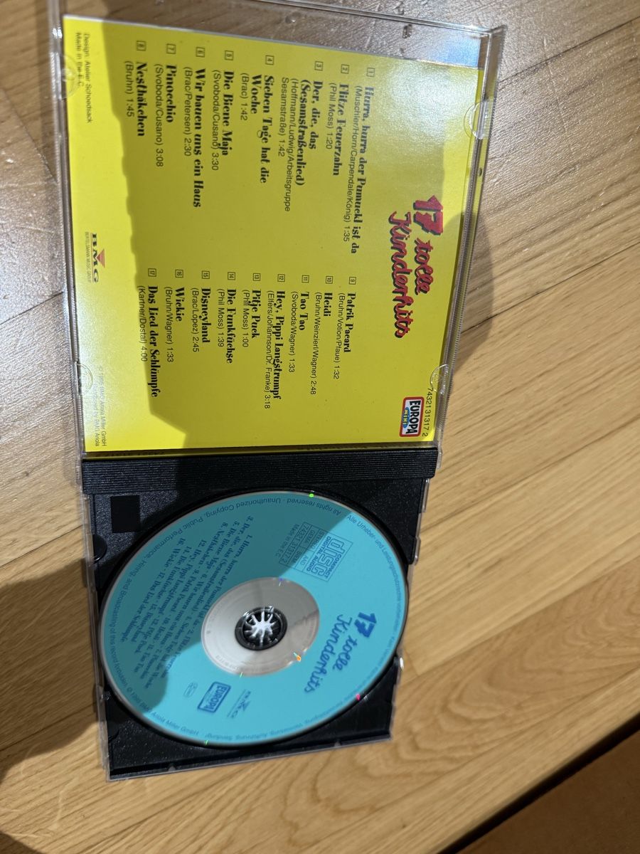 CD: 17 tolle kinderhits – Usato da Rotkreuz venduto da SpitfireSG 1