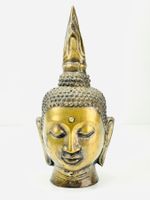 Buddha Kopf aus Messing