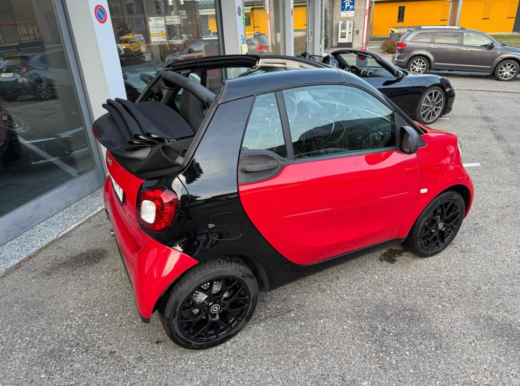 Smart Autos: SMART fortwo passion twinmatic Cabrio! – Gebraucht aus Porza von squidi