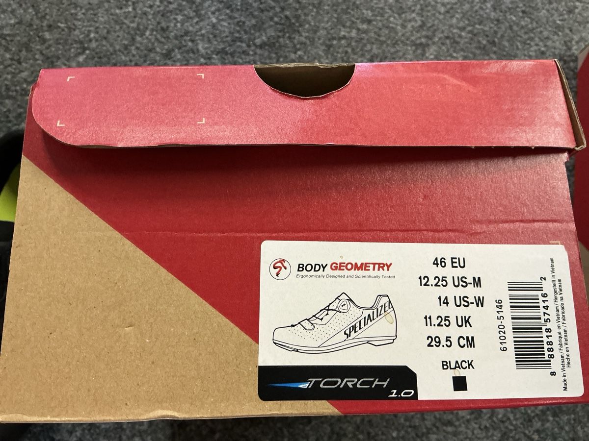 Specialized Scarpe da uomo: Specialized torch 1.0 taille 46 – Nuovo e nell'imballaggio originale da Borex venduto da b-cycle 2
