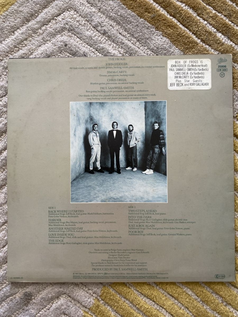 Schallplatten: Box of Frogs Schallplatte – Gebraucht aus Zürich von alt-eisen 1