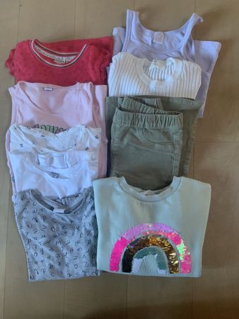 Mädchen Kleiderpaket, Gr. 128, Top Zustand für den Sommer