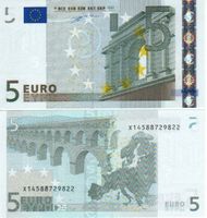 % Euro X deutschland  printer P010 signatur duizenberg unc