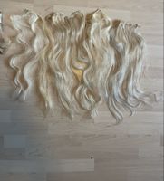 Echthaar Extensions Blond mit Clips!