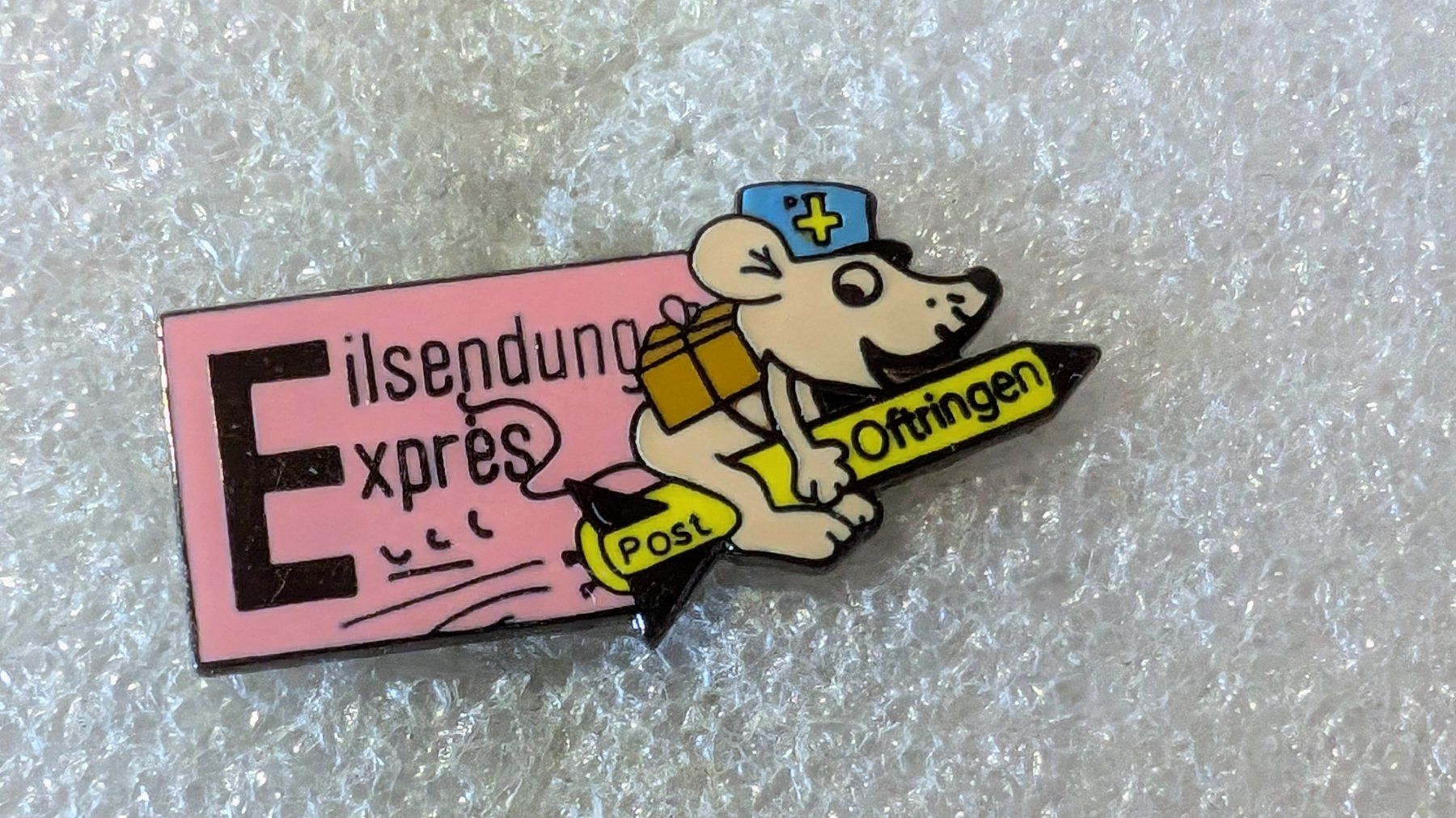 Plaquettes & Badges: Ansteckpin 212: PTT Eilsendung Post Oftringen – D'occasion à Oppligen par Pin-Fall-Shop