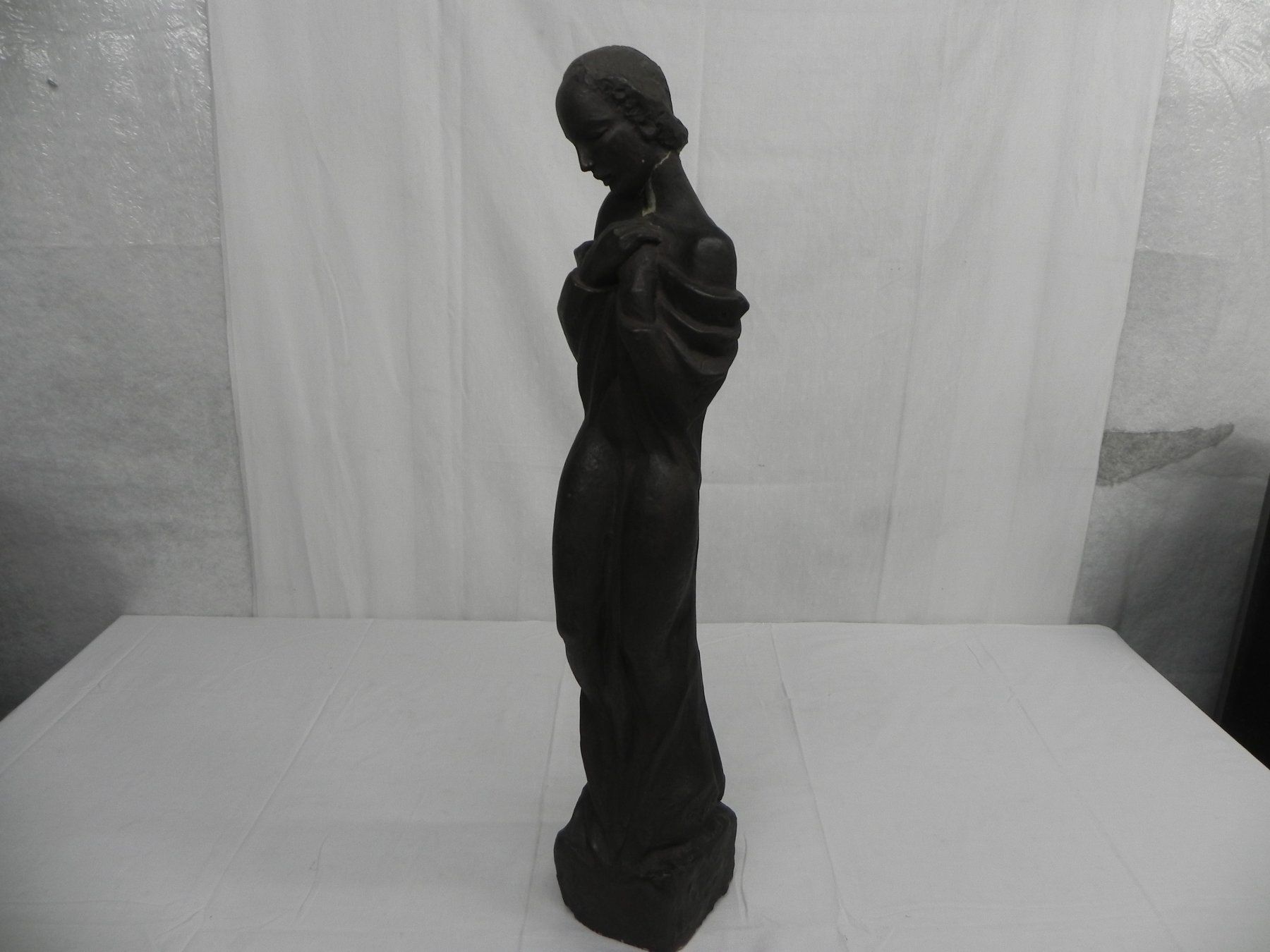 Sculture & Statue: Antike Ton Figur Elegante Frau – Usato da Basel venduto da sellout007 6