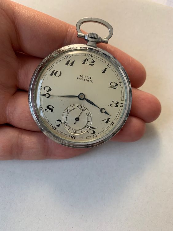 Myr Prima Taschenuhr 48mm läuft (Gebraucht) in Goldau für CHF 20 – mit ...