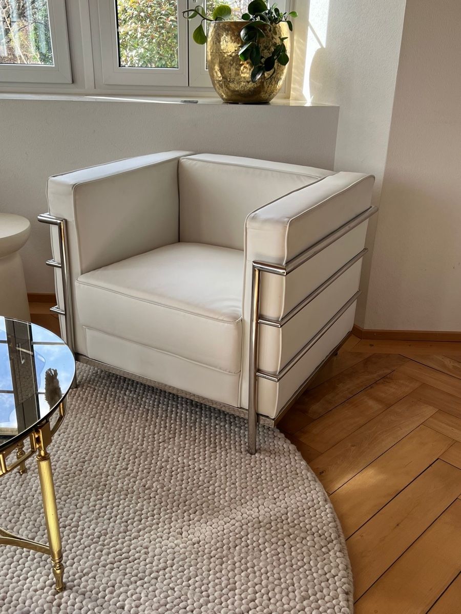 Poltrone: Designer Sessel LC2 Cassina Replika – Usato da Bertschikon Gossau venduto da BAUSTOFFHANDELbucher 5