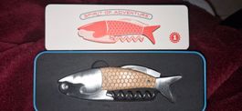 Fisch-Korkenzieher im Etui,Sommelier-Messer,Neu,Geschenk 59
