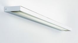 Serien SML² Wandleuchte 900mm silber lackiert