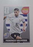 Silver Panini Extra Sticker Federico Valverde🇺🇾 (Silber)  
