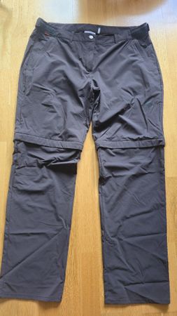 Mammmut Wanderhose Zip-Off, Gr. 46, anthrazit