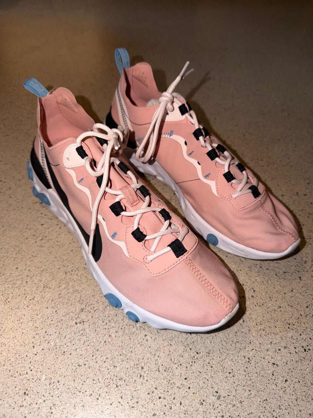 Nike Scarpe da donna: Nike React Element 55 Damen Gr. 41 Rosa Sneakers wie neu – Nuovo (secondo la descrizione) da Baden venduto da sawill93 1