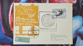 CL35 Carte Postale + Timbre Autriche 1963