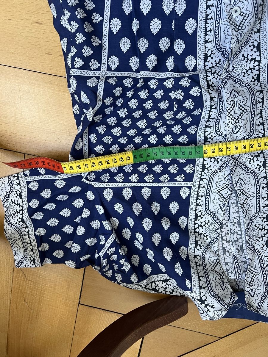 Van Laack Camicette: Van Laack Sommer Bluse, Blau Weiss, Grösse 40 – Usato da Zürich venduto da angielmora 3