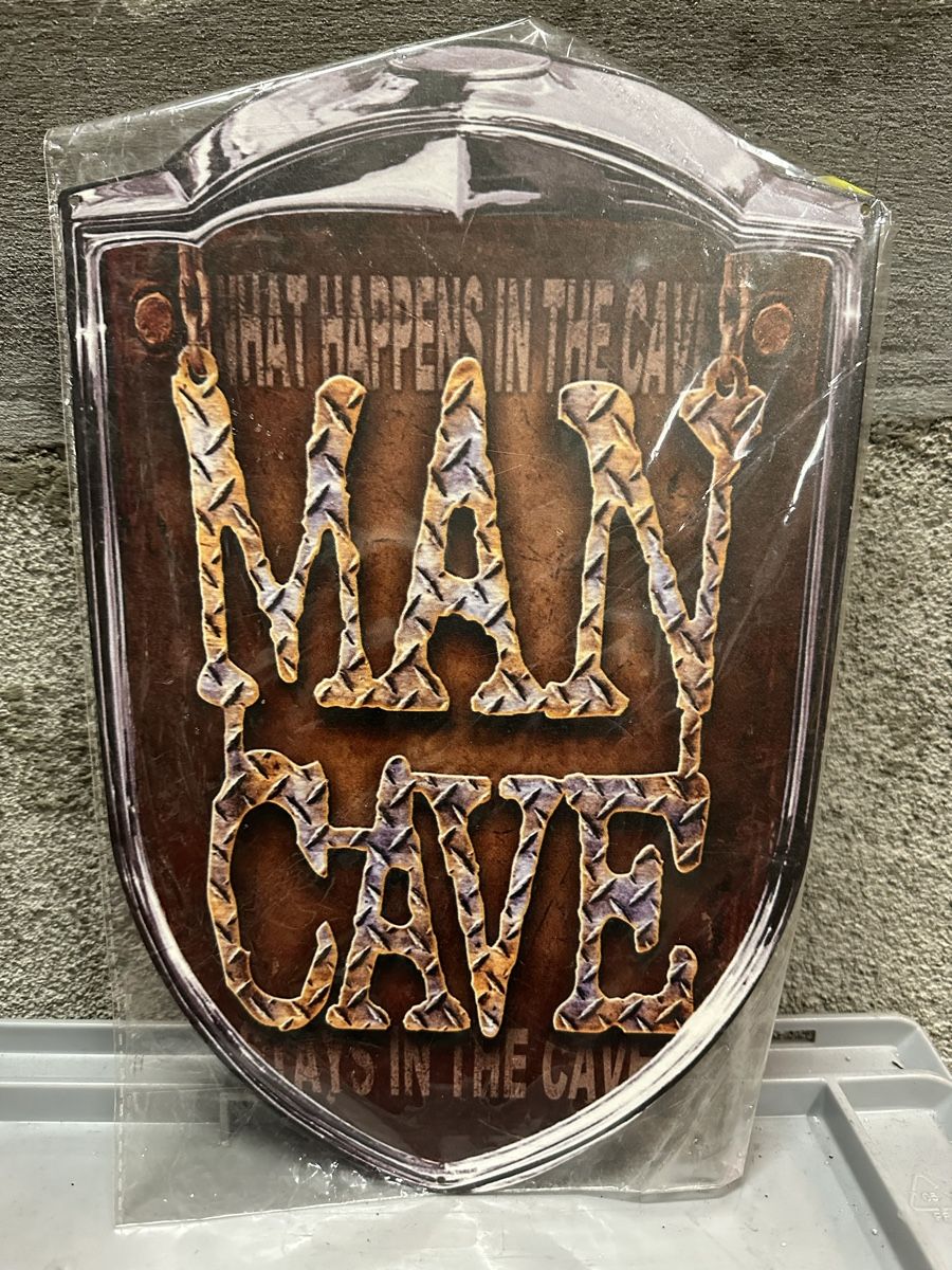 Schilder: Man cave – Neu (gemäss Beschreibung) aus Reinach AG von rares75