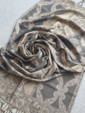 Schal, Kaschmir 70%/Seide 30%, 65 x 180 cm
