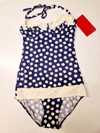 Badehose Damen 38B Lahco Blue-Ivory / Rabatt 50% - 70%!