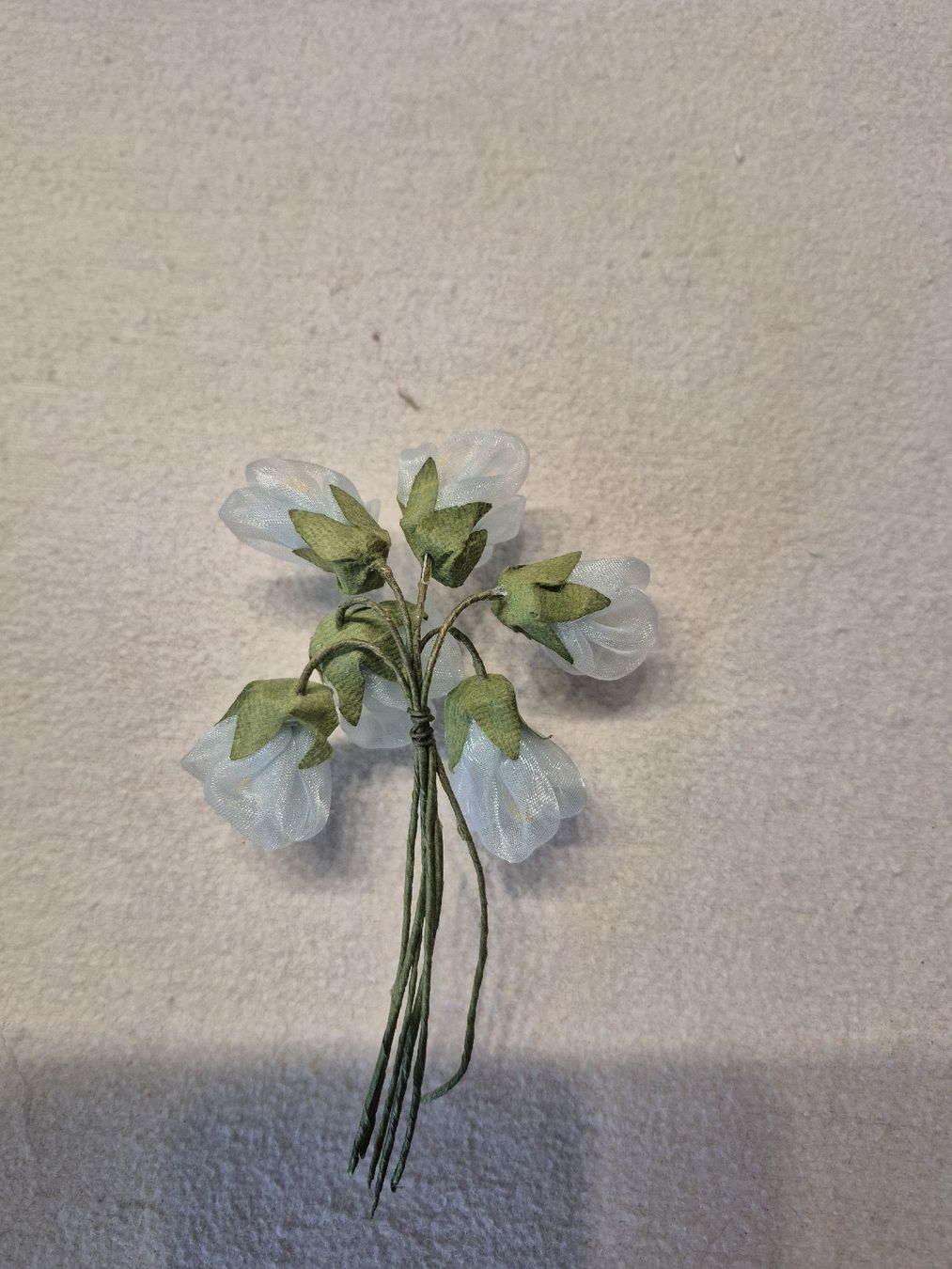 Alle Dekorationen: petites fleurs de soie en bouquet  – Neu und originalverpackt aus Obermumpf von Dadacaramel 3