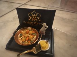 Reutter Porzellan Miniatur Essen neu