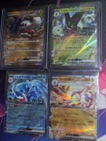 Pokemon Karten Set 4 Stück Japanische EX Karten Zustand gut