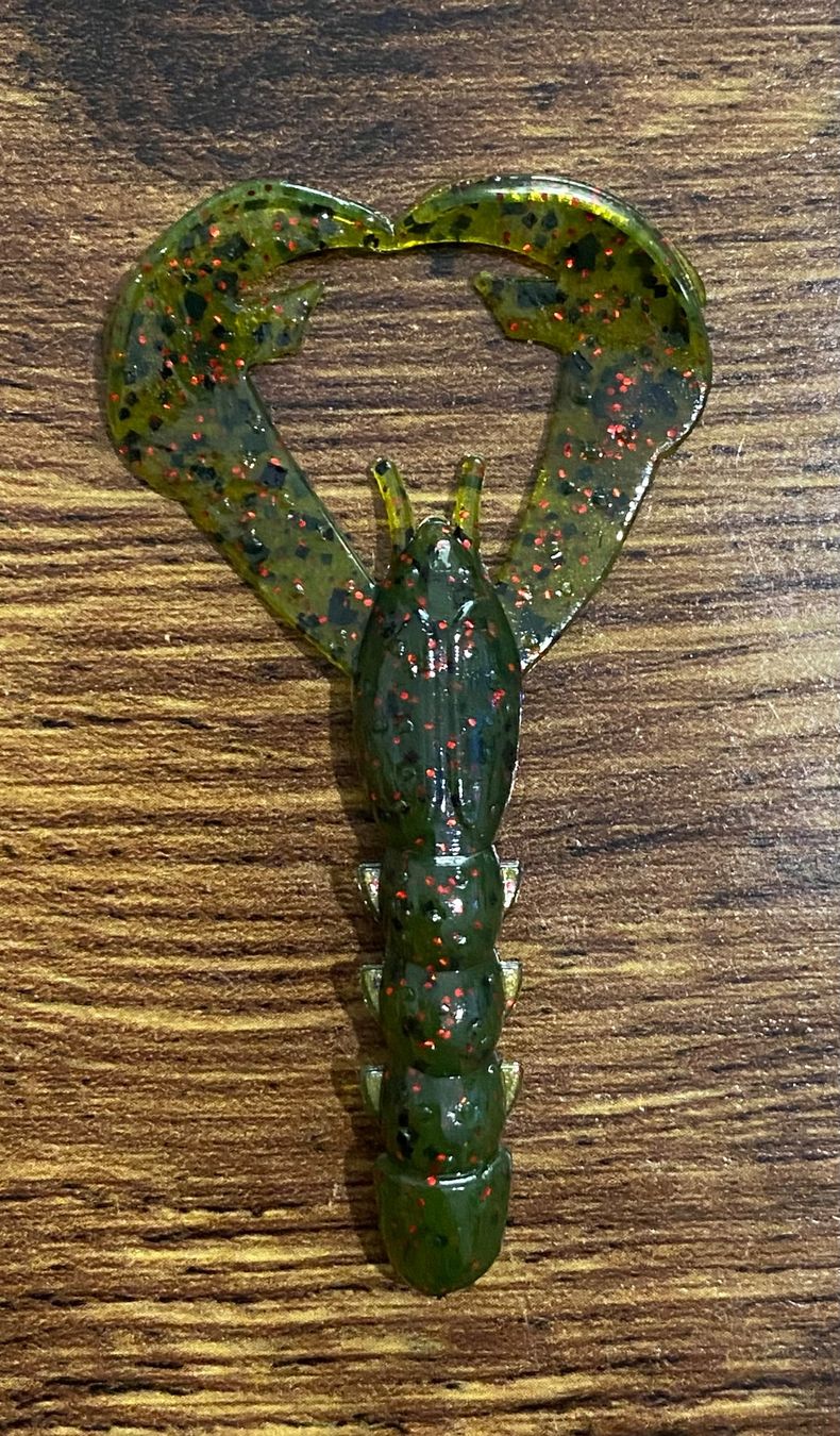 Köder: Strike King Baby Craw - 7.5 cm – Neu und originalverpackt aus Widnau von Fishingtackle_Oggy