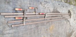 Schraubzwingen 2xSissa 2xTitan 2500mm