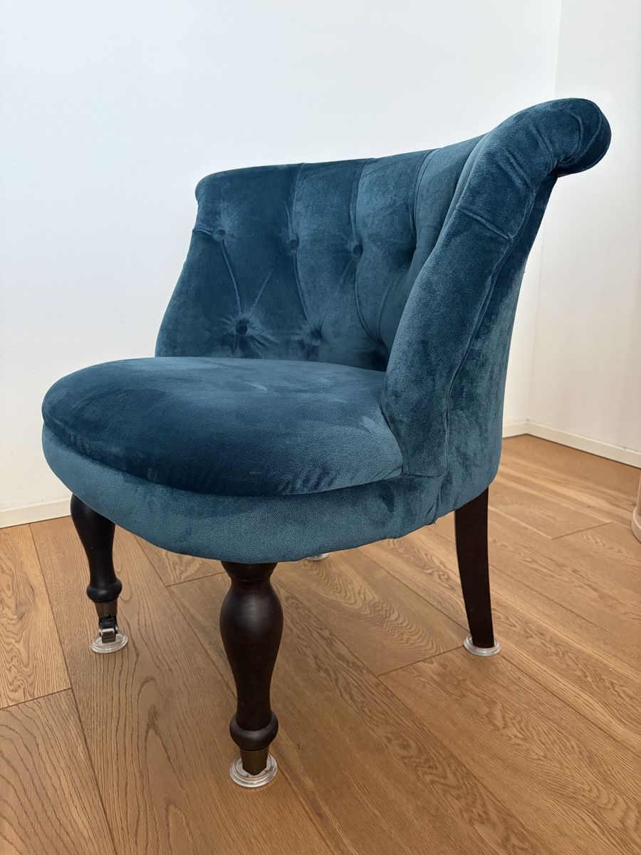 Fauteuils: Samt Sessel Petrolblau – D'occasion à Wettingen par _stern__ 4