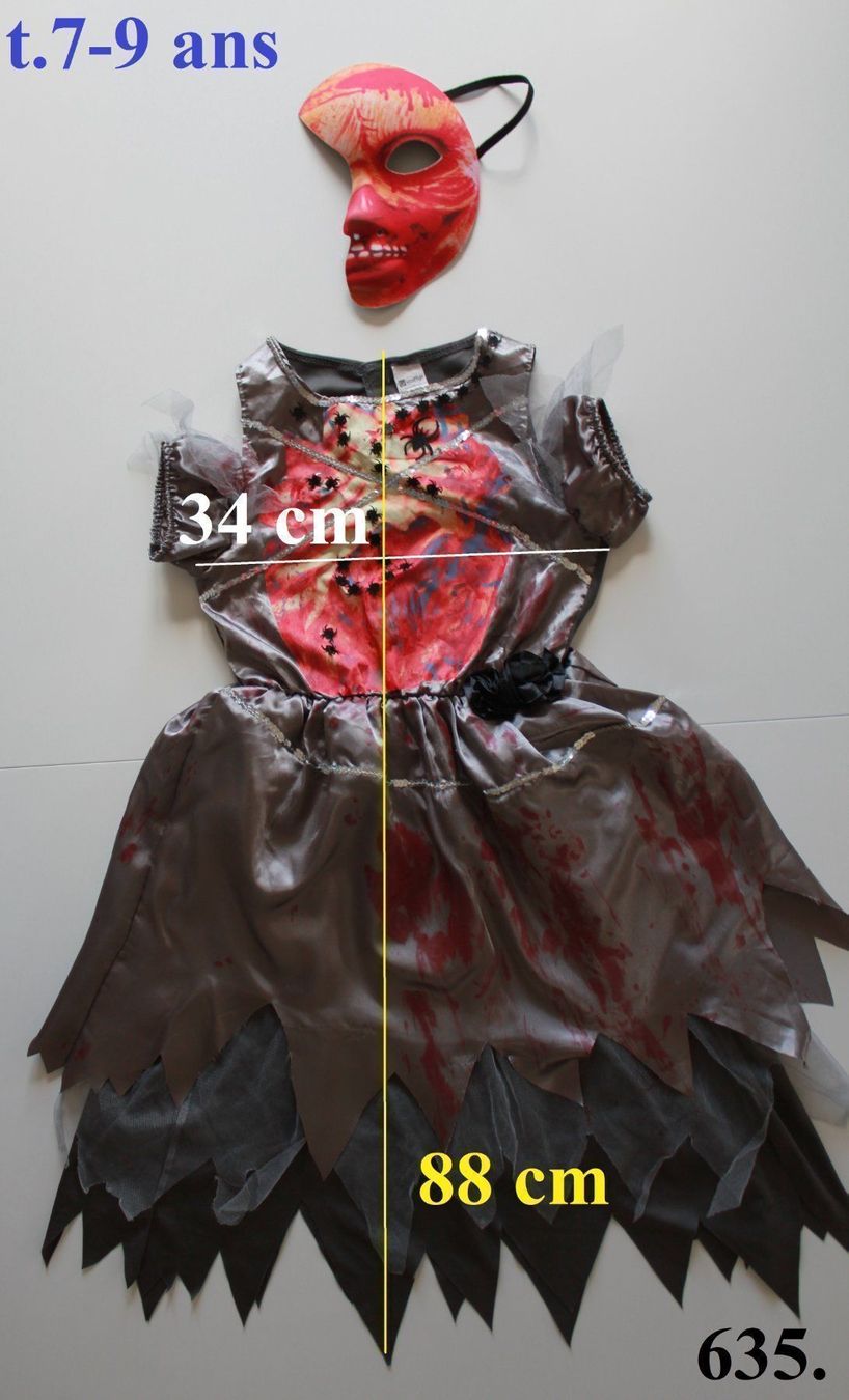 Costumi: Costume Zombie  t. 7 - 9 ans – Usato da Peseux venduto da CoolShoping 1