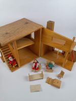 Holz Puppenhaus mit Zubehör