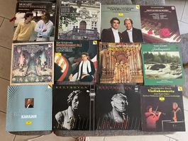 Klassik-Schallplatten Konvolut – Beethoven, Bach, Mozart, Sc