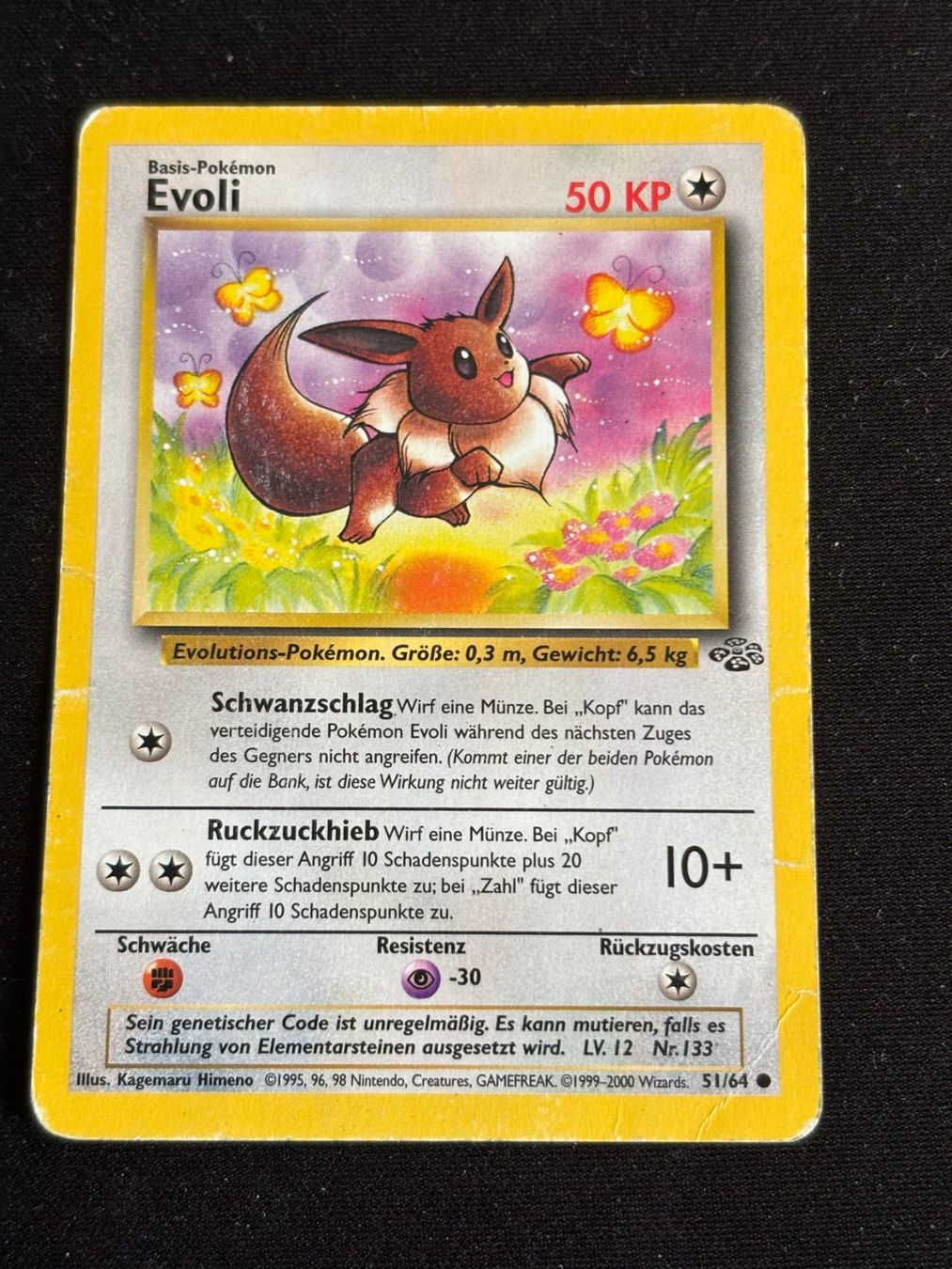Pokémon Carte collezionabili: Pokemon Evoli - Dschungel 51/64 - Deutsch – Usato da Bern venduto da Big_GS